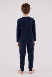 Baba Oğul Kareli Pijama Takım Kombin, Erkek ve Çocuk Pijamalar Ayrı Ayrı Fiyatlandırılır - Thumbnail