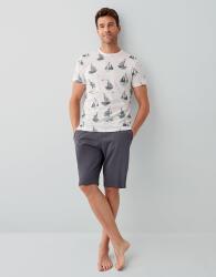 Baba Oğul Pijama Kombini - Ürünler Ayrı Ayrı Satılır, Kombin İçin Ayrı Ayrı Sırayla Sepete Eklenmelidir-%100 Pamuk - 3