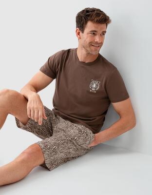 Baba Oğul Pijama Kombini - Ürünler Ayrı Ayrı Satılır, Kombin İçin Ayrı Ayrı Sırayla Sepete Eklenmelidir-%100 Pamuk - 6