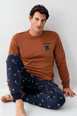 Baba Oğul Pijama Takım, Baba ve Çocuk Pijamalar Ayrı Ayrı Fiyatlandırılır - 4