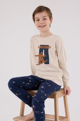Baba Oğul Pijama Takım, Baba ve Çocuk Pijamalar Ayrı Ayrı Fiyatlandırılır - 7