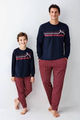 Rolypoly - Baba Oğul Pijama Takım Kombin, Erkek ve Çocuk Pijamalar Ayrı Ayrı Fiyatlandırılır