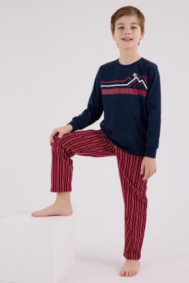 Baba Oğul Pijama Takım Kombin, Erkek ve Çocuk Pijamalar Ayrı Ayrı Fiyatlandırılır - 4