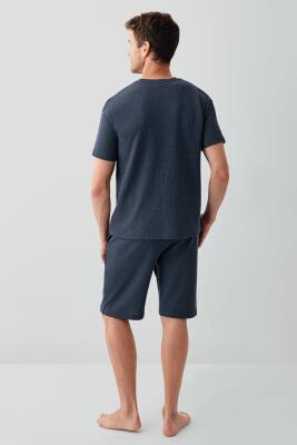 Baba Oğul Waffle Kumaş Yazlık Şort Takım- Ürünler Ayrı Ayrı Satılır, Kombin İçin Ayrı Ayrı Sırayla Sepete Eklenmelidir-%100 Pamuk - 6