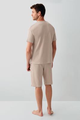 Baba Oğul Waffle Kumaş Yazlık Şort Takım- Ürünler Ayrı Ayrı Satılır, Kombin İçin Ayrı Ayrı Sırayla Sepete Eklenmelidir-%100 Pamuk - 12