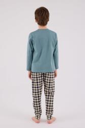 Baba Oğul Yeşil Pijama Takım Kombin, Erkek ve Çocuk Pijamalar Ayrı Ayrı Fiyatlandırılır - 5