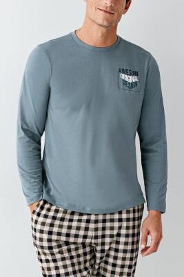 Baba Oğul Yeşil Pijama Takım Kombin, Erkek ve Çocuk Pijamalar Ayrı Ayrı Fiyatlandırılır - 8