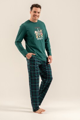 Baba Oğul Yılbaşı Pijama Takım, Yetişkin ve Çocuk Pijamaları Ayrı Fiyatlardadır - 2