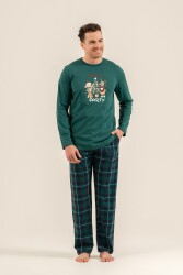 Baba Oğul Yılbaşı Pijama Takım, Yetişkin ve Çocuk Pijamaları Ayrı Fiyatlardadır - 3