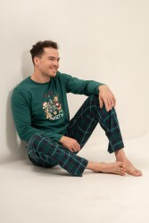 Baba Oğul Yılbaşı Pijama Takım, Yetişkin ve Çocuk Pijamaları Ayrı Fiyatlardadır - 9