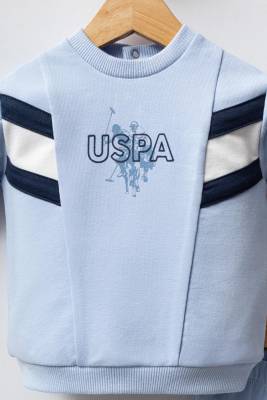 Bisiklet Yaka Erkek Bebek Alt Üst Takım, 2 iplik Dokuma - 6