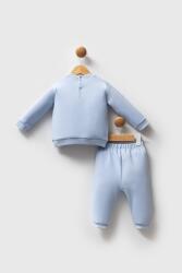 Bisiklet Yaka Erkek Bebek Alt Üst Takım, 2 iplik Dokuma - 8