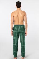 Cacharel Ekoseli Cepli Alt Pijama, %95 pamuk %5 likralı - 2