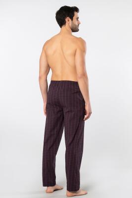 Cacharel Ekoseli Cepli Alt Pijama, %95 pamuk %5 likralı - 2