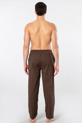 Cacharel Ekoseli Cepli Alt Pijama, %95 pamuk %5 likralı - 6