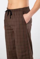 Cacharel Ekoseli Cepli Alt Pijama, %95 pamuk %5 likralı - 7