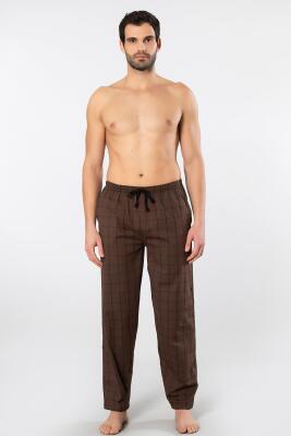 Cacharel Ekoseli Cepli Alt Pijama, %95 pamuk %5 likralı - 8