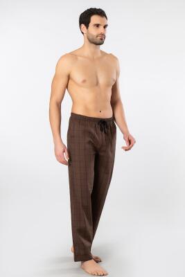 Cacharel Ekoseli Cepli Alt Pijama, %95 pamuk %5 likralı - 9