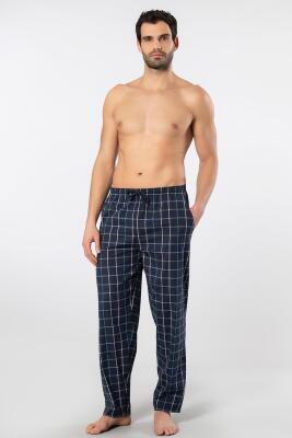 Cacharel Ekoseli Cepli Alt Pijama, %95 pamuk %5 likralı - 18