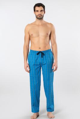 Cacharel Ekoseli Cepli Alt Pijama, %95 pamuk %5 likralı - 22