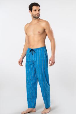 Cacharel Ekoseli Cepli Alt Pijama, %95 pamuk %5 likralı - 24