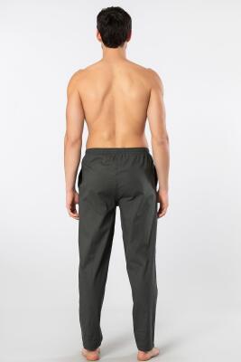 Cacharel Ekoseli Cepli Alt Pijama, %95 pamuk %5 likralı - 43