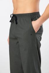 Cacharel Ekoseli Cepli Alt Pijama, %95 pamuk %5 likralı - 43
