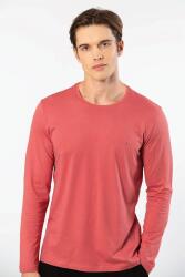 Cacharel Erkek %50 Modal, %50 Pamuk Bisiklet Yaka Uzunkol T-shirt - 13
