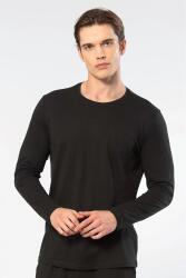 Cacharel Erkek %50 Modal, %50 Pamuk Bisiklet Yaka Uzunkol T-shirt - 15