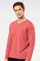 Cacharel Erkek %50 Modal, %50 Pamuk V Yaka Uzunkol T-shirt - 23