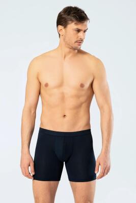 Cacharel Erkek Boxer, Bel Bantlı Uzun Boxer, %95 Pamuk %5 likralı - 1