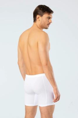 Cacharel Erkek Boxer, Bel Bantlı Uzun Boxer, %95 Pamuk %5 likralı - 7