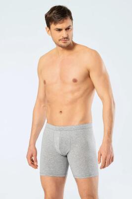 Cacharel Erkek Boxer, Bel Bantlı Uzun Boxer, %95 Pamuk %5 likralı - 16