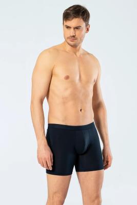 Cacharel Erkek Boxer, Bel Bantlı Uzun Boxer, %95 Pamuk %5 likralı - 3