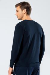 Cacharel Erkek Uzunkol V Yaka T-shirt, %95 Pamuk %5 Elestan - 16