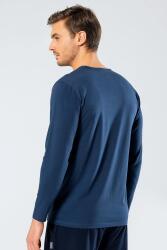 Cacharel Erkek Uzunkol V Yaka T-shirt, %95 Pamuk %5 Elestan - 13