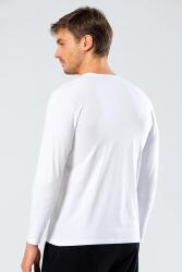Cacharel Erkek Uzunkol V Yaka T-shirt, %95 Pamuk %5 Elestan - 3