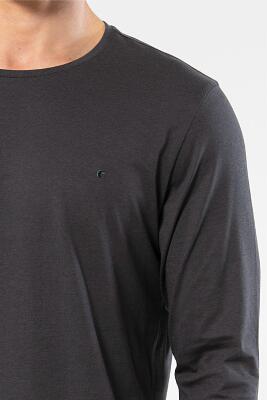 Cacharel Erkek Yuvarlak Yaka Uzunkol Pijama Takım, %50 Modal, %50 Pamuk Alt Pijama ceplidir - 24