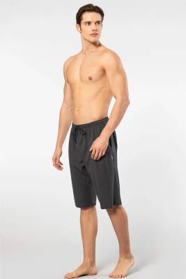 Cacharel - Cacharel Pamuk Modal Tek Alt Cepli Bermuda Şort