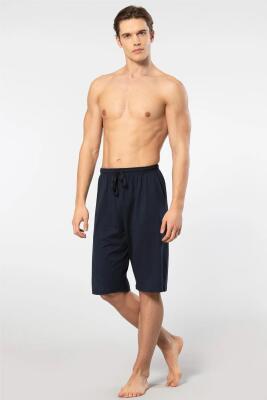 Cacharel Pamuk Modal Tek Alt Cepli Bermuda Şort - 7