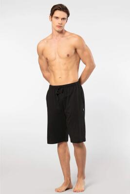 Cacharel Pamuk Modal Tek Alt Cepli Bermuda Şort - 10