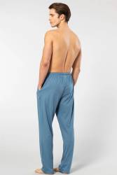 Cacharel Pamuklu Model Kumaş Erkek Alt Pijama - Thumbnail
