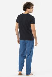 Cacharel V Yaka Kısa Kol T-shirt ve Cepli Ekoseli Alt Pijama Takım - 31