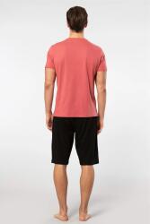 Cacharel V Yaka T-shirt ve Cepli Bermuda Şort Takım, %50 Pamuk %50 Modal - 22