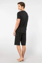 Cacharel V Yaka T-shirt ve Cepli Bermuda Şort Takım, %50 Pamuk %50 Modal - 26