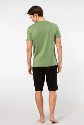 Cacharel V Yaka T-shirt ve Cepli Bermuda Şort Takım, %50 Pamuk %50 Modal - 29