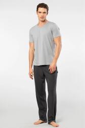 Cacharel V Yaka T-shirt ve Cepli Pijama Takım, %50 Pamuk %50 Modal - 13
