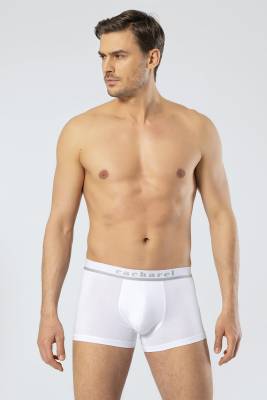 Cacharel - Cacharel Yazı Baskılı Erkek Boxer, %95 pamuk %5 likralı