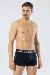 Cacharel Yazı Baskılı Erkek Boxer, %95 pamuk %5 likralı - Thumbnail
