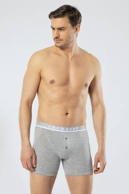 Cacharel - Cacharel Yazılı Düğmeli Erkek Boxer %95 pamuk %5 likralı